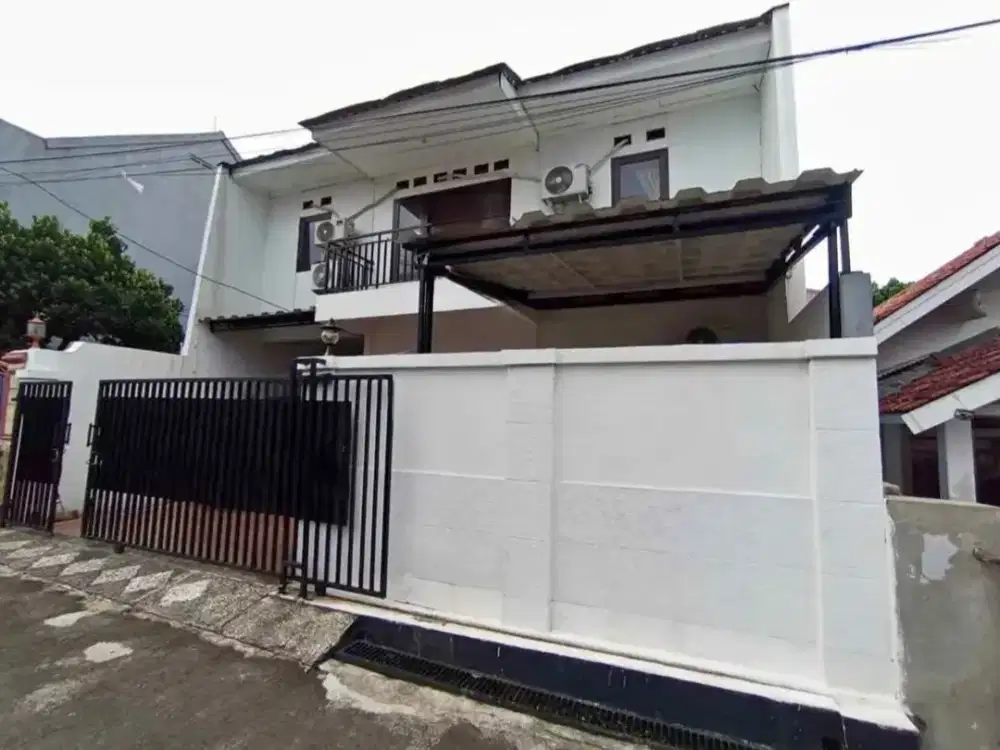 Rumah dijual Murah 2Lt. Pondok Kelapa, Jakarta Timur dekat Tol Becakayu