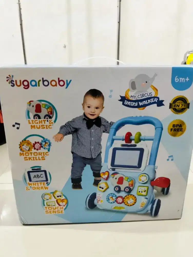 Prelobed Baby Walker Merk Sugar Baby