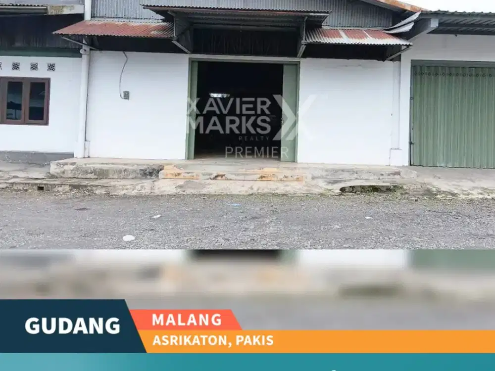 Disewakan Gudang Siap Huni Dekat Exit Tol di Asrikaton Pakis Malang