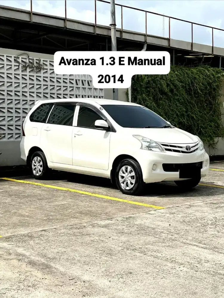 Avanza 1.3 E Bensin Manual 2014 (Km 125 ribuan)