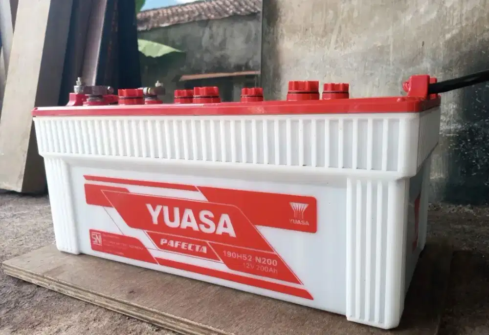 Aki Genset Yuasa 200ah 12v
