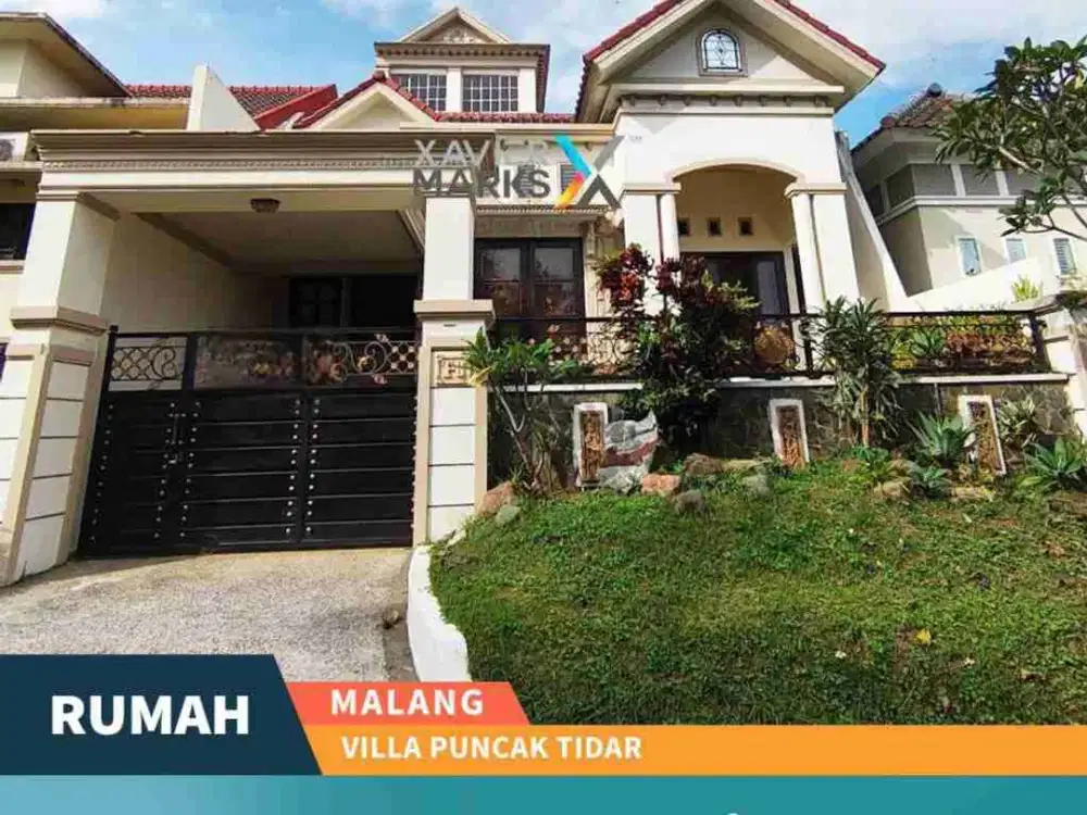 Disewakan Rumah Bagus Luas Semi Furnish Di Villa Puncak Tidar - Malang
