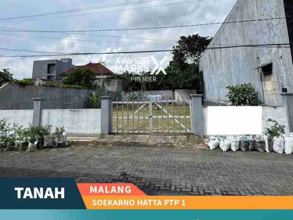 DIJUAL KAVLING SANGAT STRATEGIS SELANGKAH KE RAYA SUHAT DI PTP, MALANG
