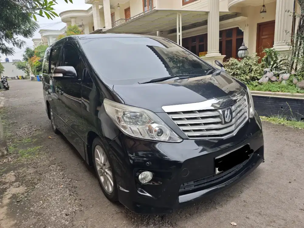 Alphard 2.4 S Audioless 2011 Cash!!!