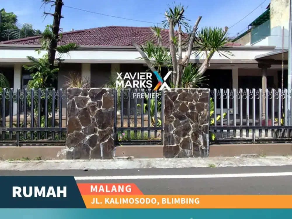 Dijual Rumah Terawat Row Jalan Lebar di Jl Kalimosodo Malang