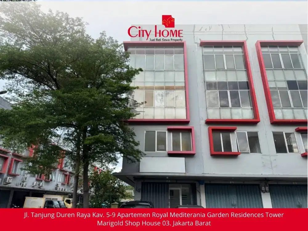 Sewa Ruko Hook 4 Lantai di Kalideres - Cocok Kantor & Usaha