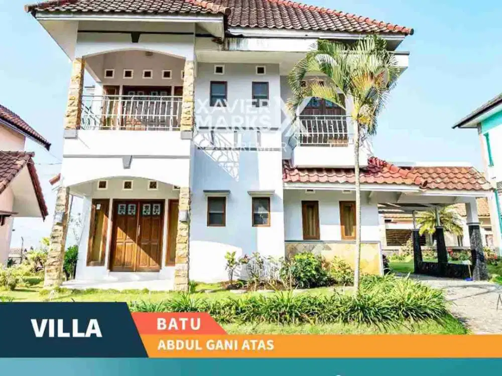 Dijual Rumah Villa Modern Cantik Full Furnish di Abdul Gani Atas,  Kota Batu