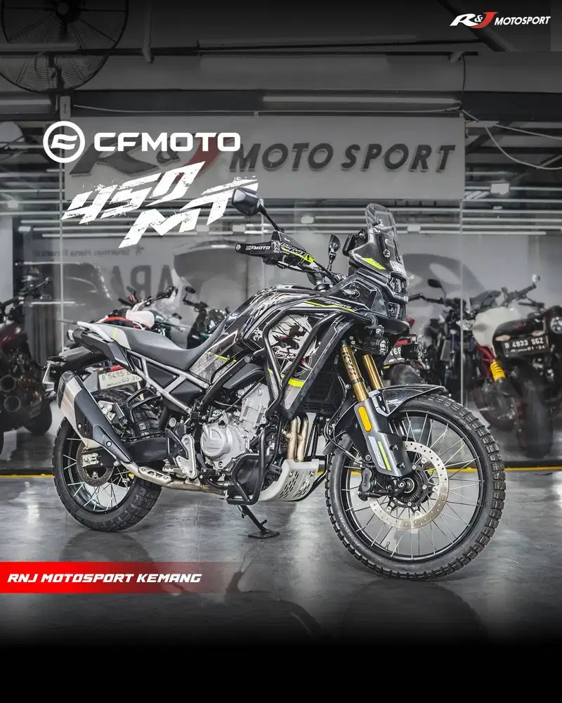 Full Paper CF Moto 450 Adventure Nik 2024 Odo 4.000an pajak 10.2026
