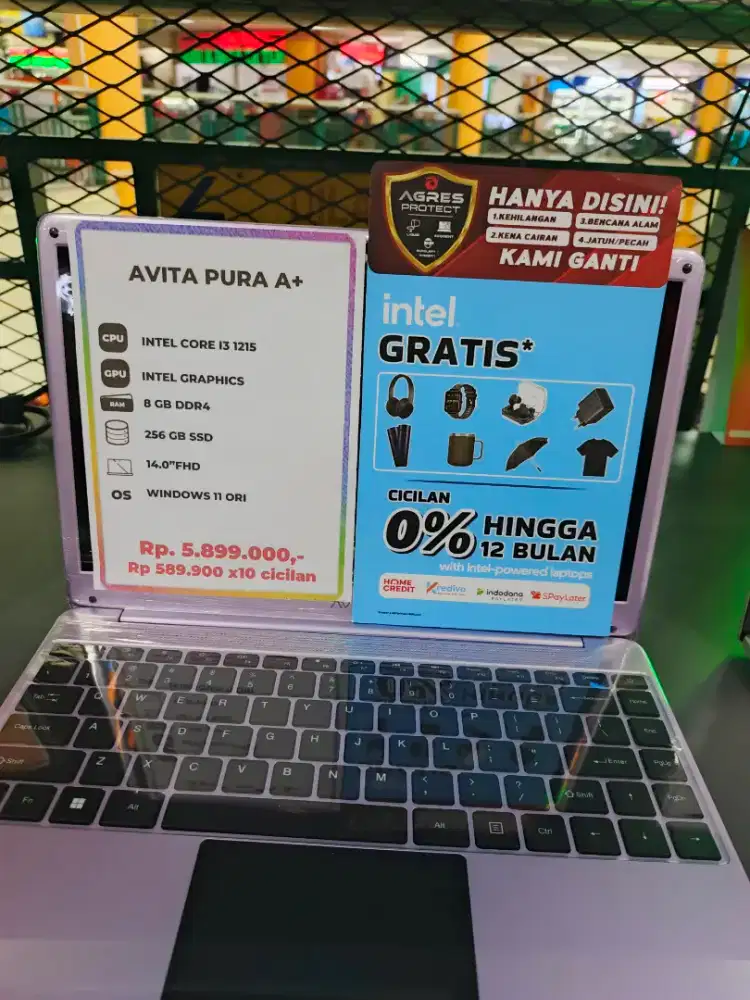 Cicilan laptop mulai 15 ribuan aja di Home credit