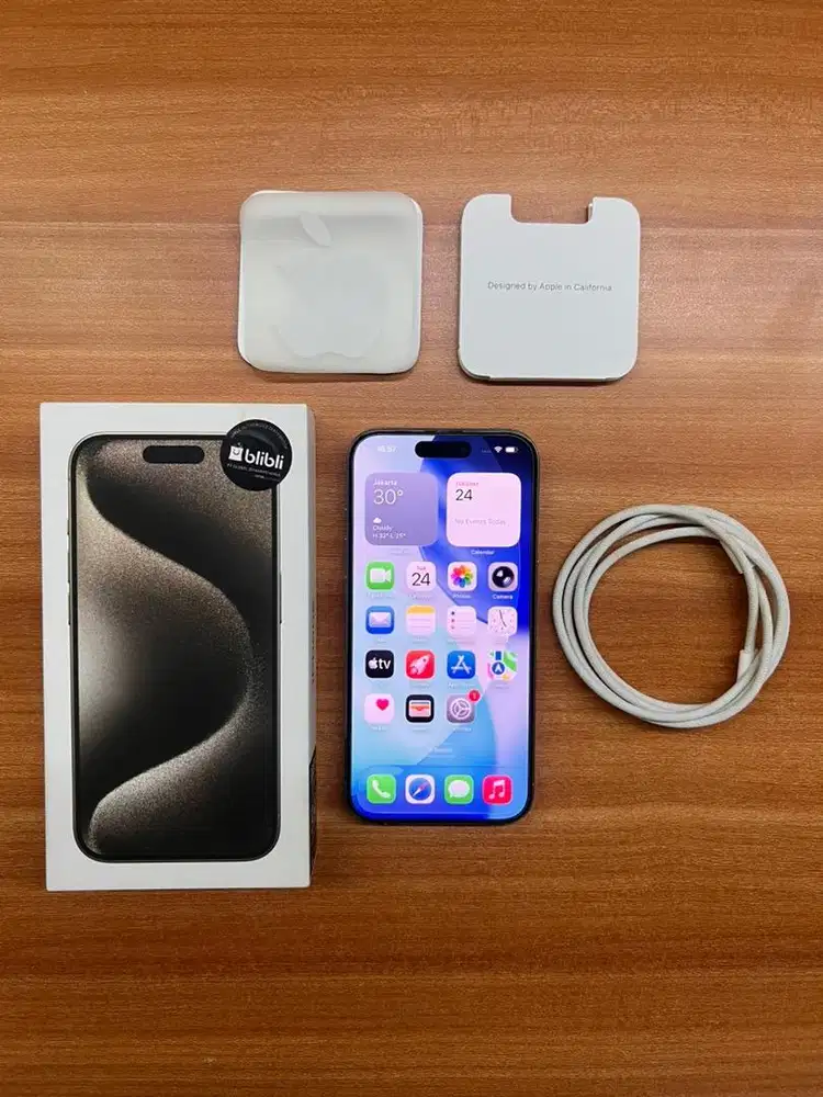 Iphone 15 Pro 256GB ex Blibli (Iphone resmi / no inter)