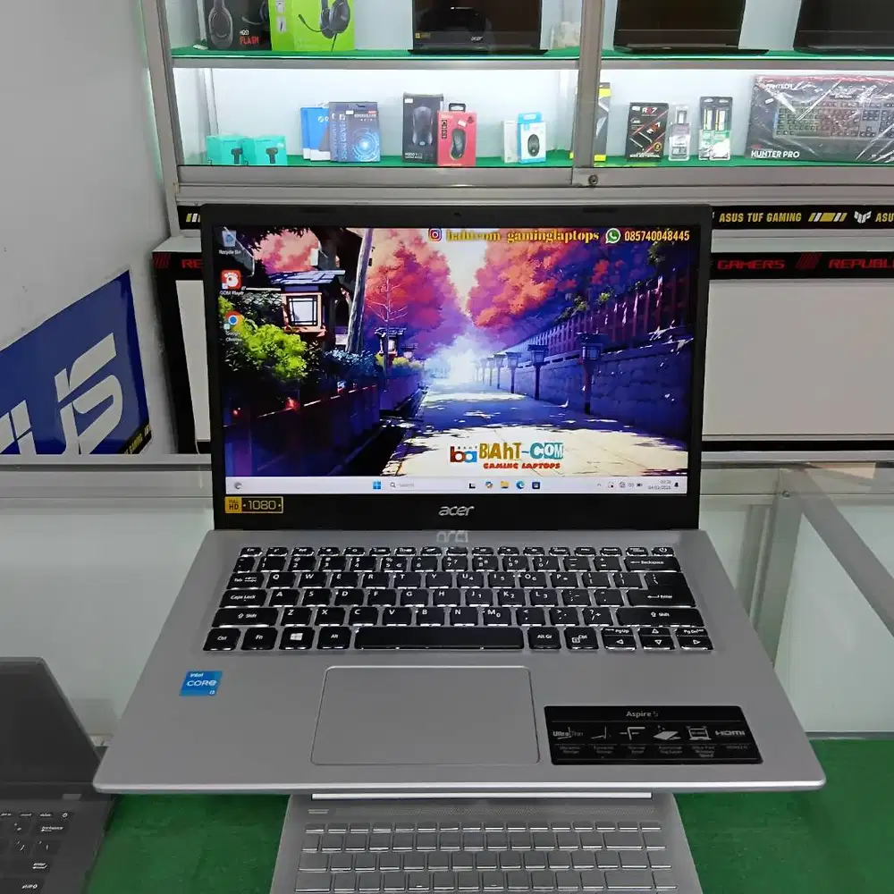 ACER A514 CORE I3-1115G4 GEN 11 RAM 8GB SSD 512GB MULUS