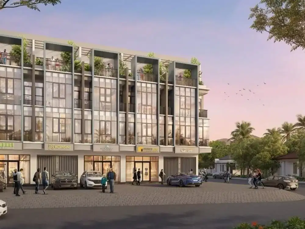 Ruko 4 Lantai Baru Gress Strategis Raya Wiyung Surabaya Barat