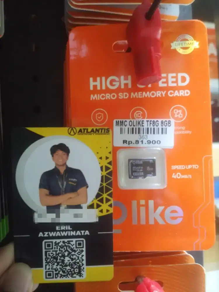 MMC OLIKE TF8G 8GB l ATLANTIS DAHSYAT