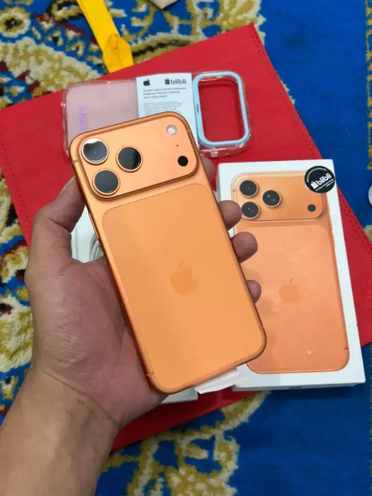 Iphone 17 promax 256 resmi iBox SA/A garansi on sampe 10 /12/2026