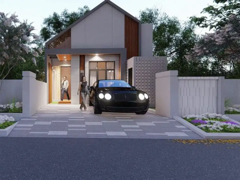 JUAL Rumah BARU Minimalis Nirwana Eksekutif MERR Bagus