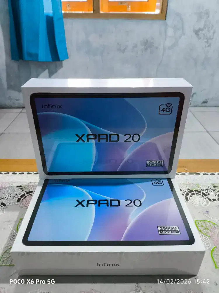 Infinix xpad 20 8/256 baru dan segel murah