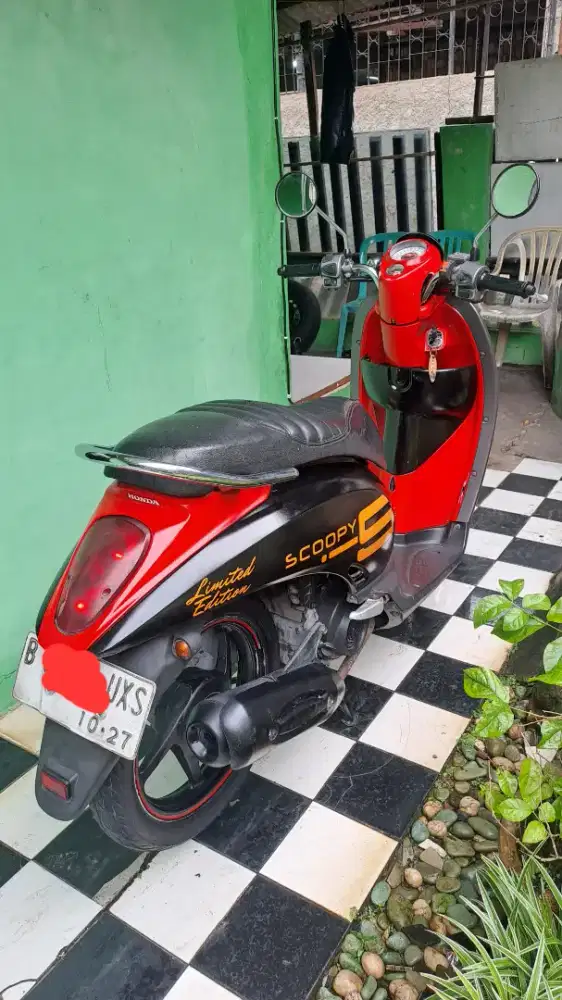 Scoopy karbu 2012 B DKI jkt mesin halus kering ex ibu ke pasar
