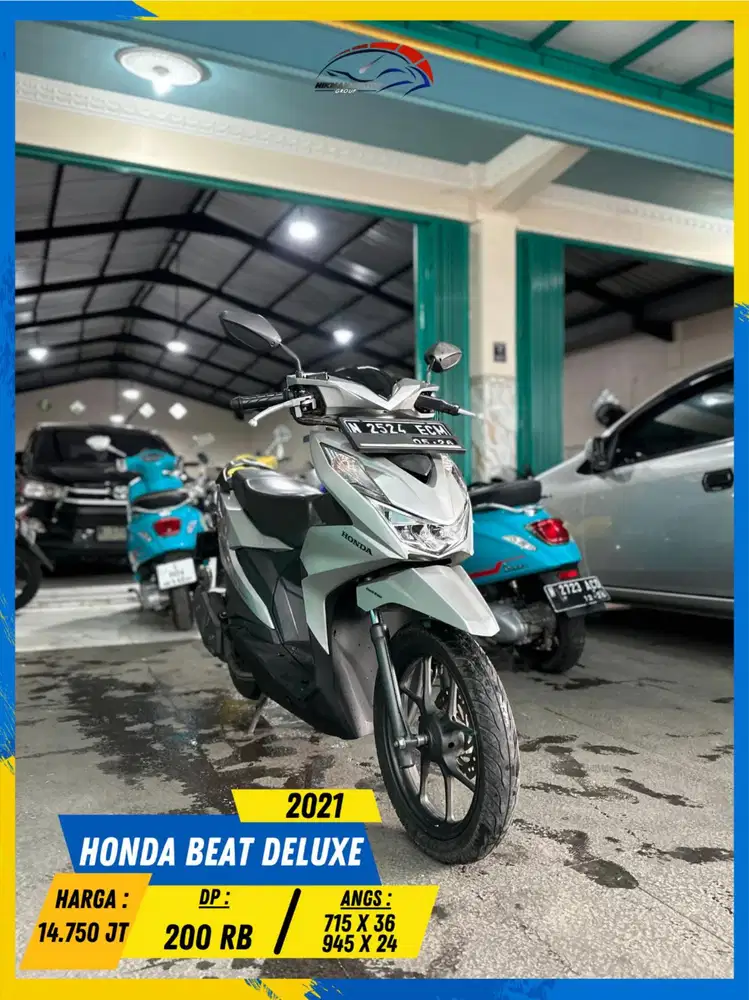 HONDA BEAT DELUXE 2021 MONGGO GERCEP MASZEHH HIKMAH MOTOR KEPUH MALANG