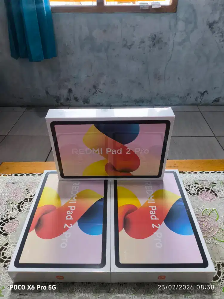 Redmi pad 2 pro 8/256 baru dan segel murah