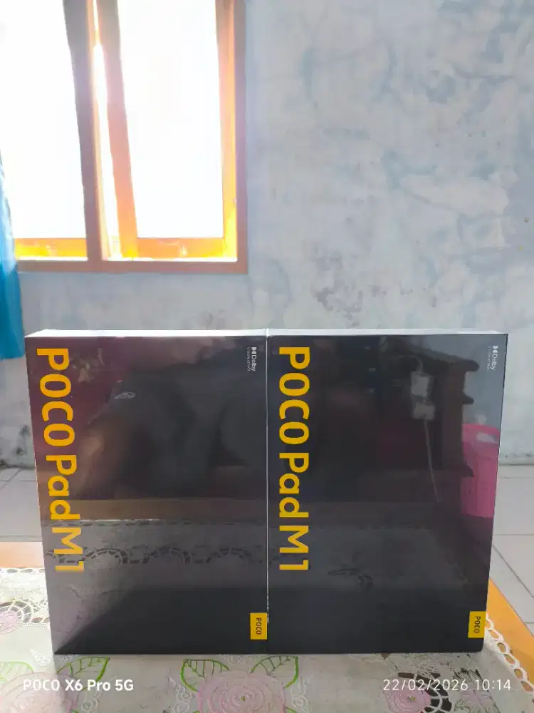 Poco pad m1 8/256 baru dan segel murah