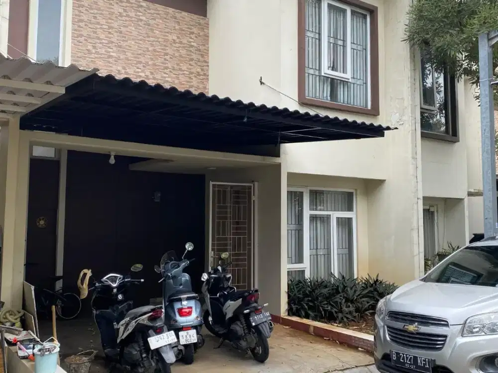 Rumah 2 Lantai Siap Huni Dekat Stasiun LRT Jatibening Kota Bekasi