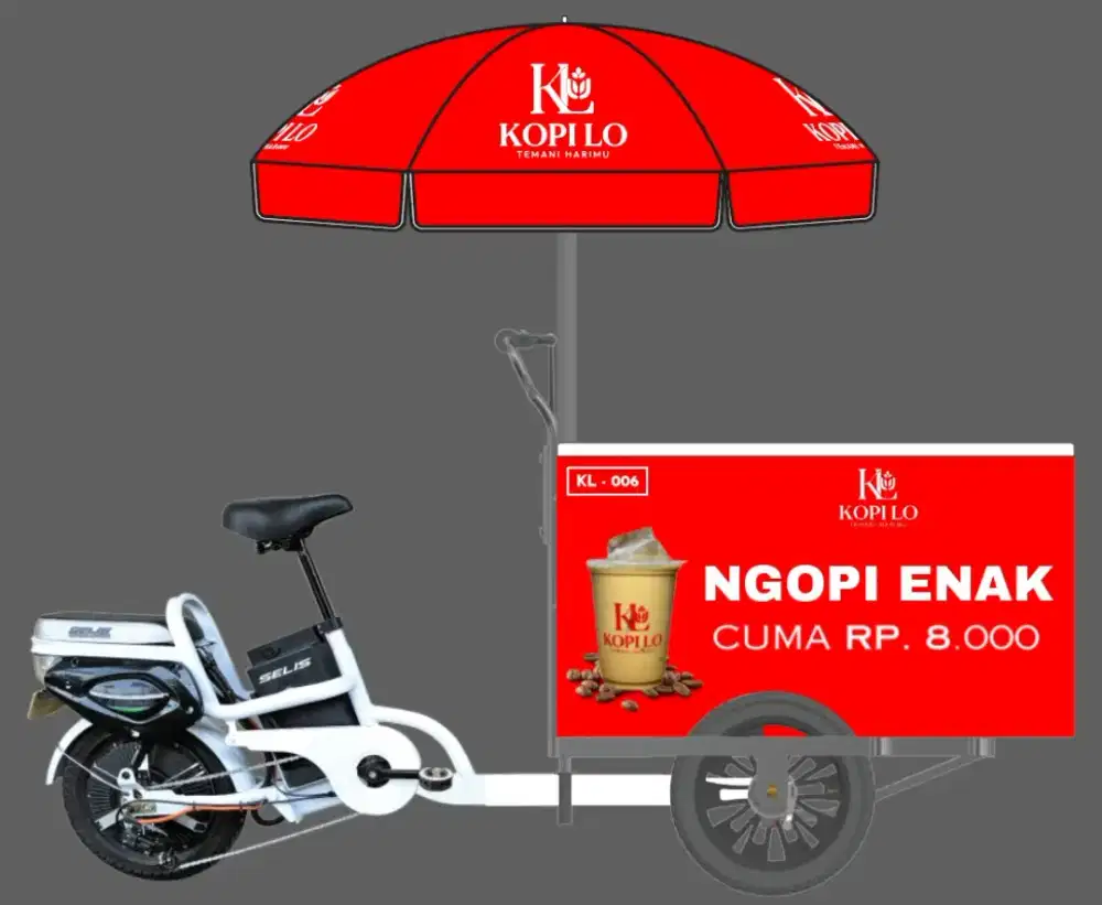 DICARI RIDER UNTUK KOPI KELILING KOPI LO UNTUK KELAPA GADING