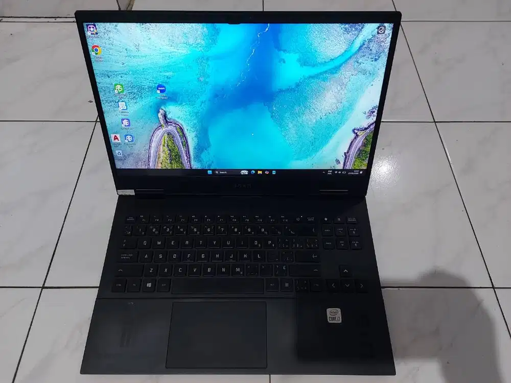 Laptop HP OMEN 15 Intel i7-10750H 16GB RTX-2060 6 GB