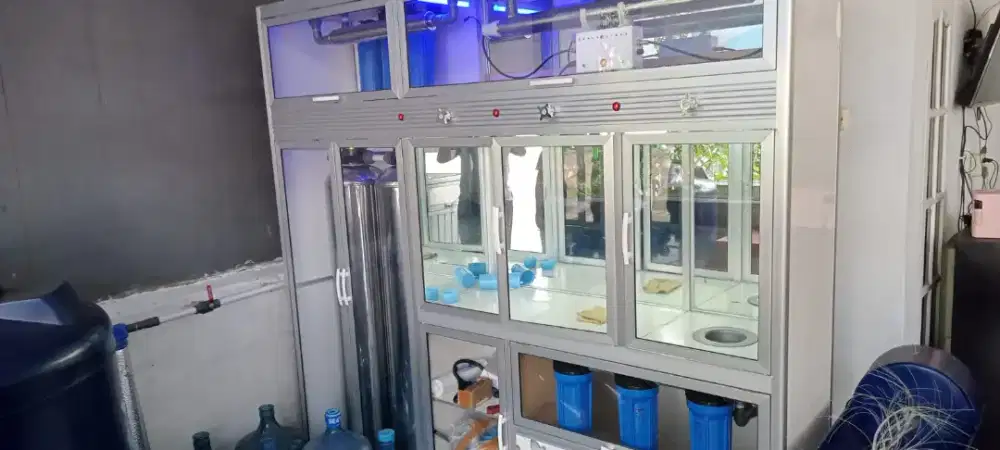 Dijual Mesin Air Isi Ulang R.O