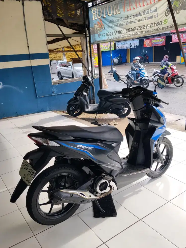 honda beat delux pajak hidup