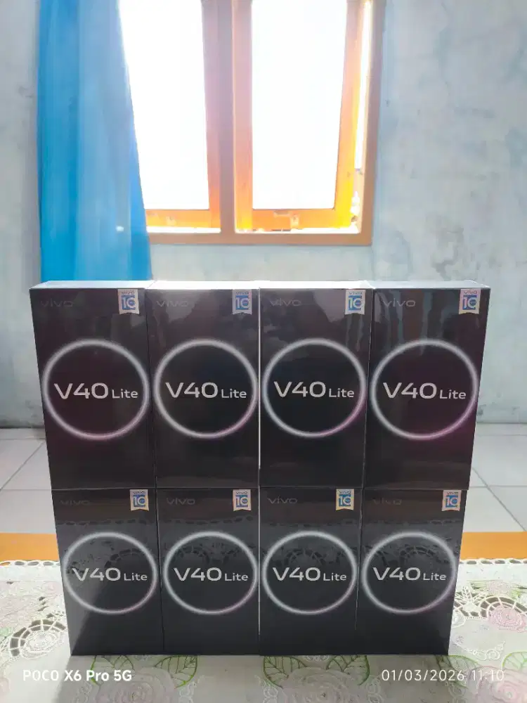 Vivo v40 lite 8/256 8/128 baru dan segel murah
