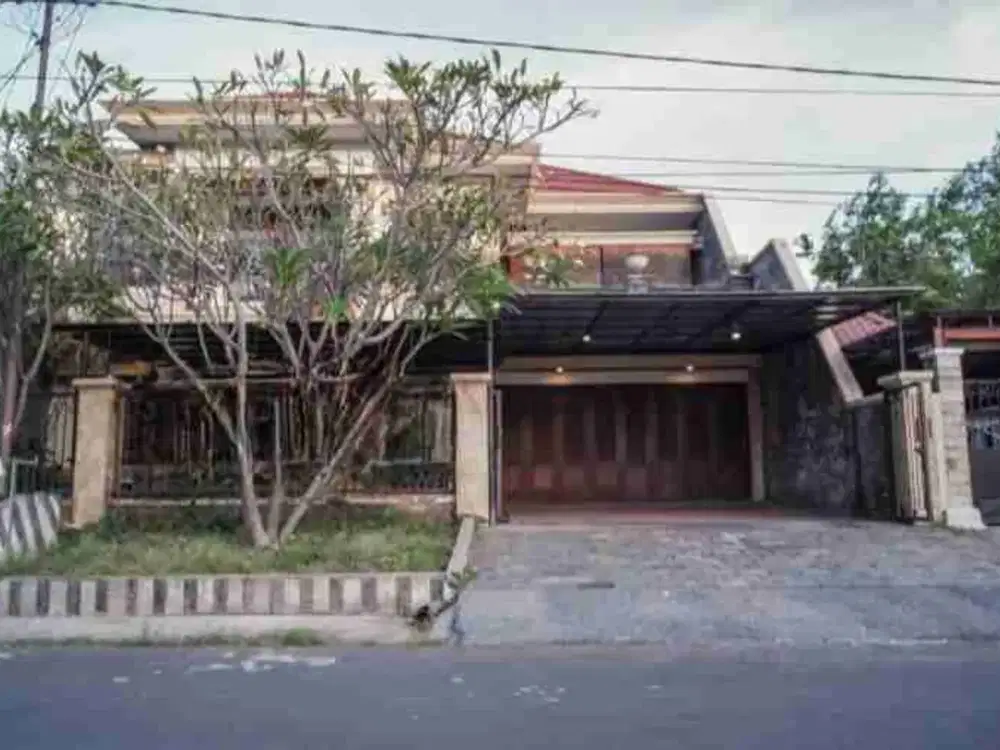 JUAL MURAH RUMAH MEWAH MARGOREJO INDAH SIAP HUNI LUAS 400 SEMI FURNISH