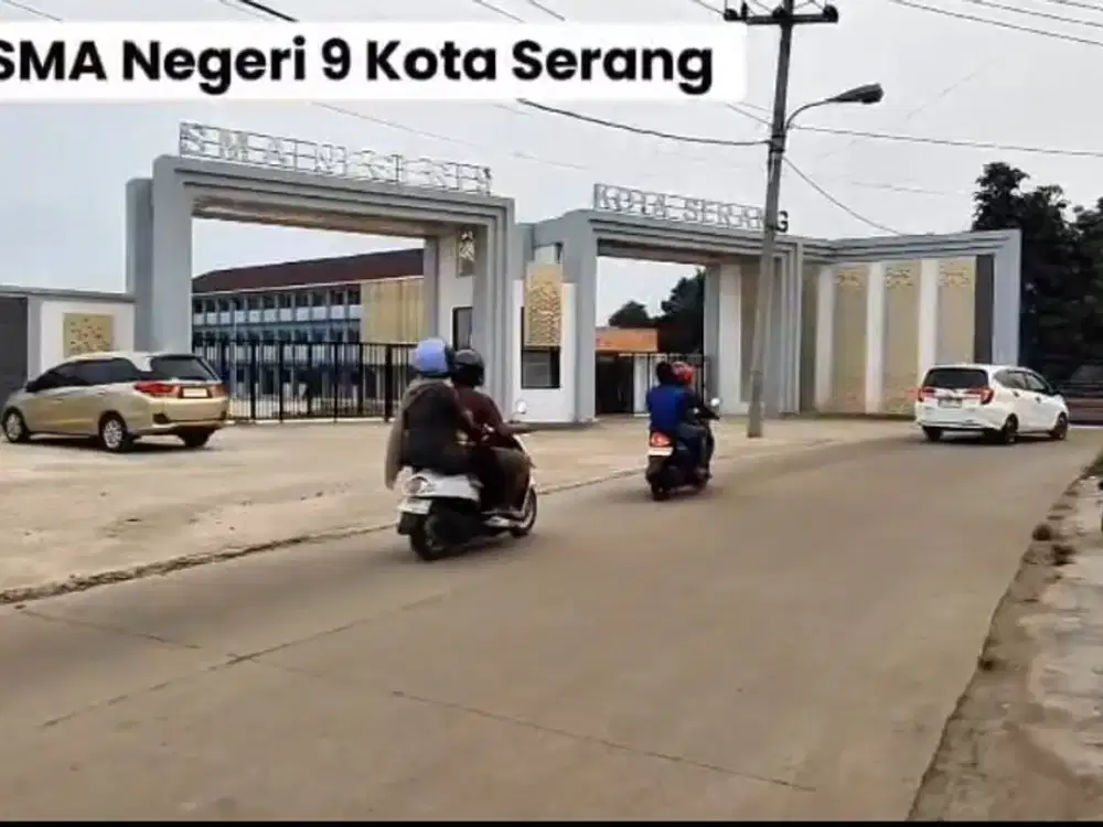 JUAL CEPAT !! TANAH PINGGIR JALAN ASPAL DI KOTA SERANG