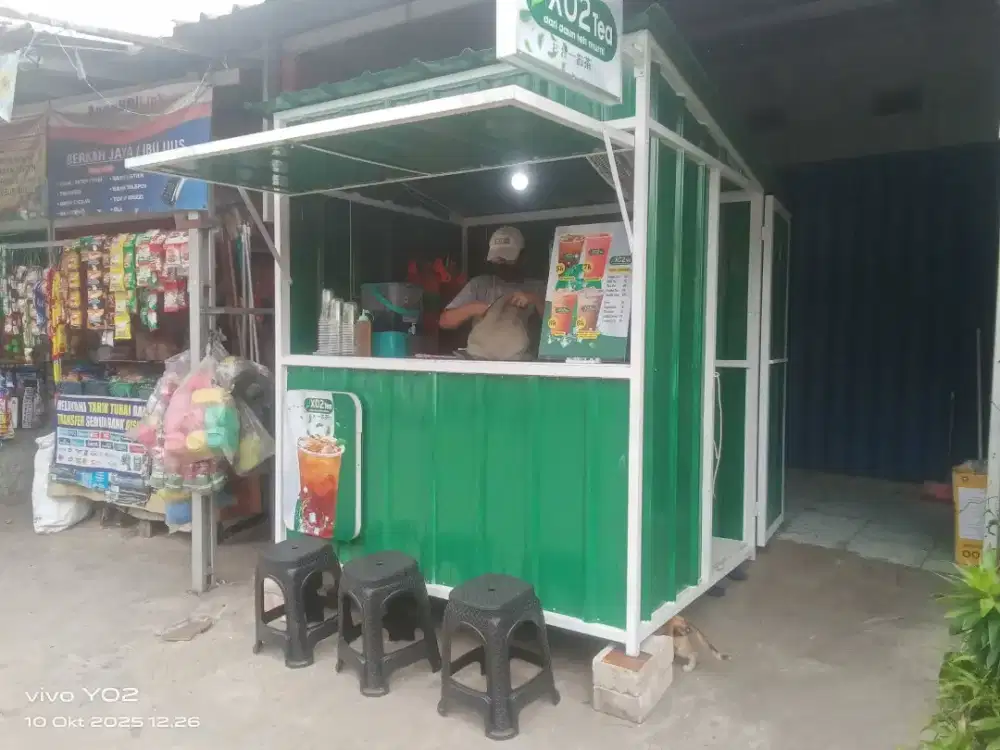 Dijual Booth Container untuk jualan