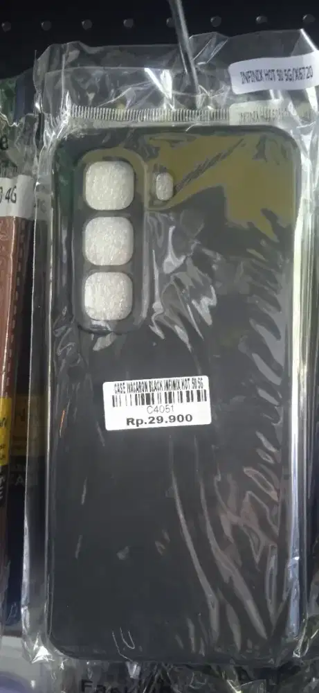 CASE MACARON BLACK INFINIX HOT 50 ATLANTIS