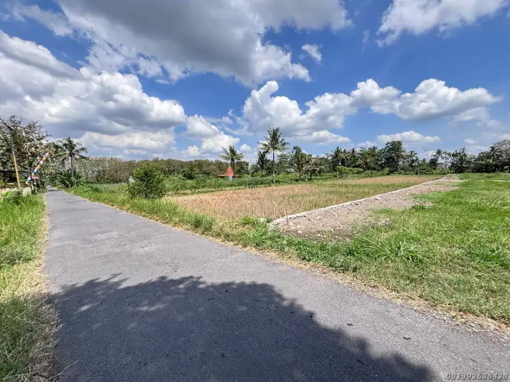 Dijual Tanah Jogja Utara Dekat Ponpes Pandanaran Akses Mobil Papasan