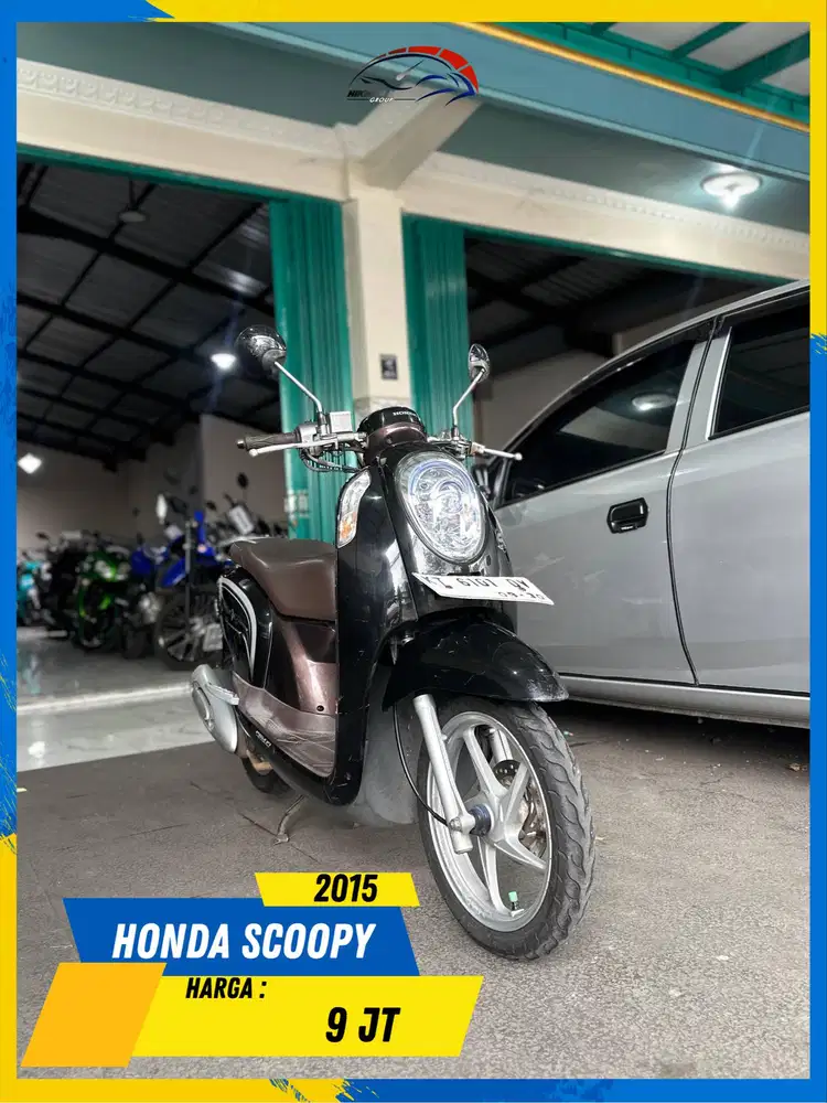 HONDA SCOOPY 2015 NEGO GAS POLL HIKMAH MOTOR KEPUH