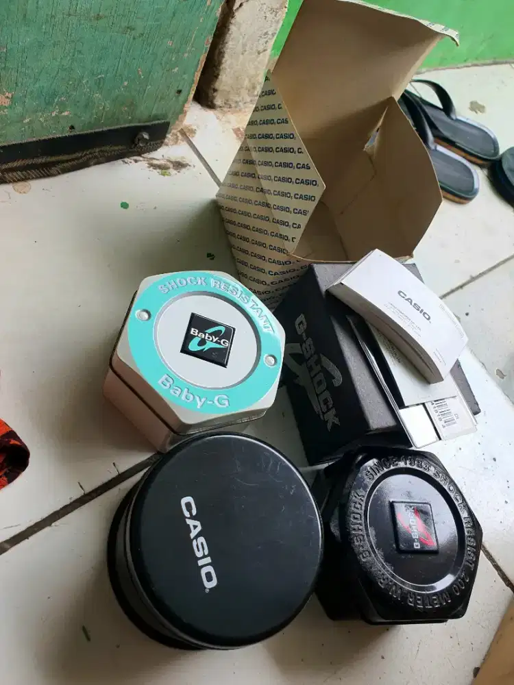 Bok jam tangan casio