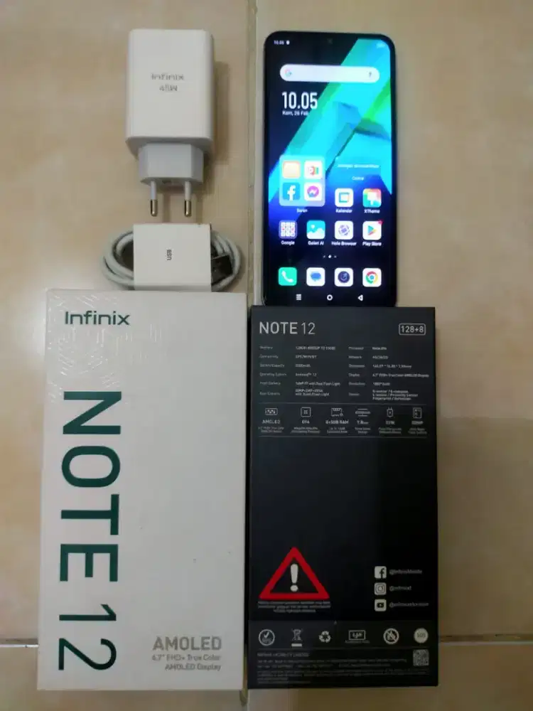 Infinix note 12 8/128 mulus