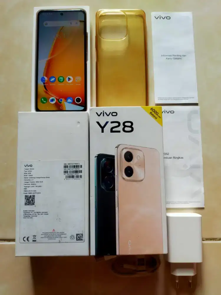 Vivo Y28 8/128 asli Vivo bukan barang refurbish