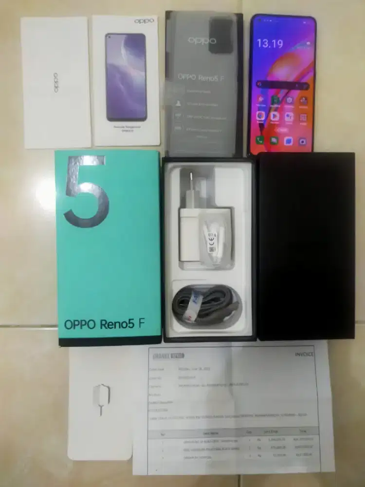 Oppo Reno 5F 8/128 asli Oppo bukan barang refurbish