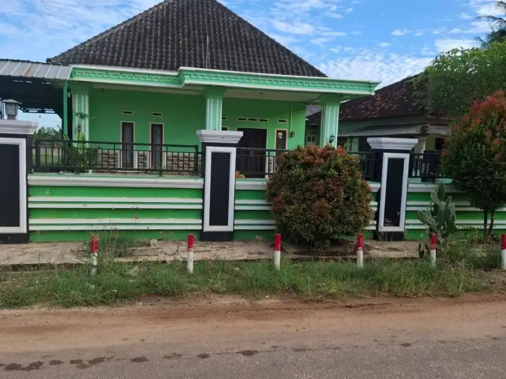 Dijual Cepat Rumah 1 Lantai UF Lampung Tengah Dekat Pt.manuppak Abadi dan Rumah Sakit Umum Daerah Demang Sepulau Raya