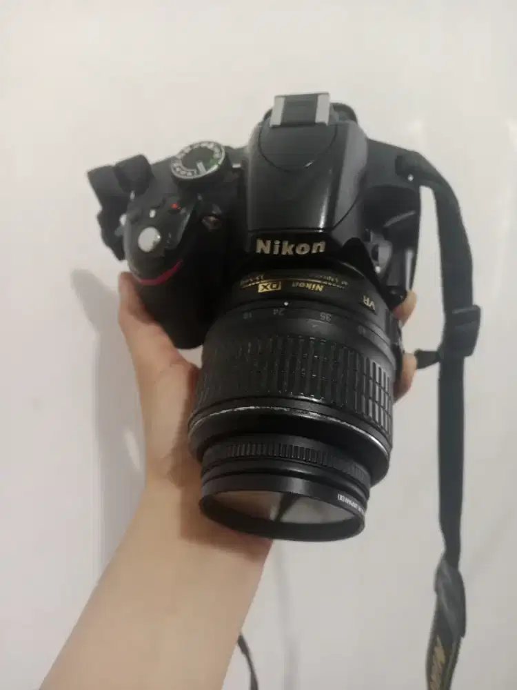 Nikon D3200 Lensa Kit 18 55 Kamera DSLR Canon Camera D3100 700D 600D