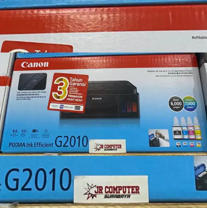 PRINTER CANON G2010 INKTANK PRINT,SCAN NEW GARANSI RESMI