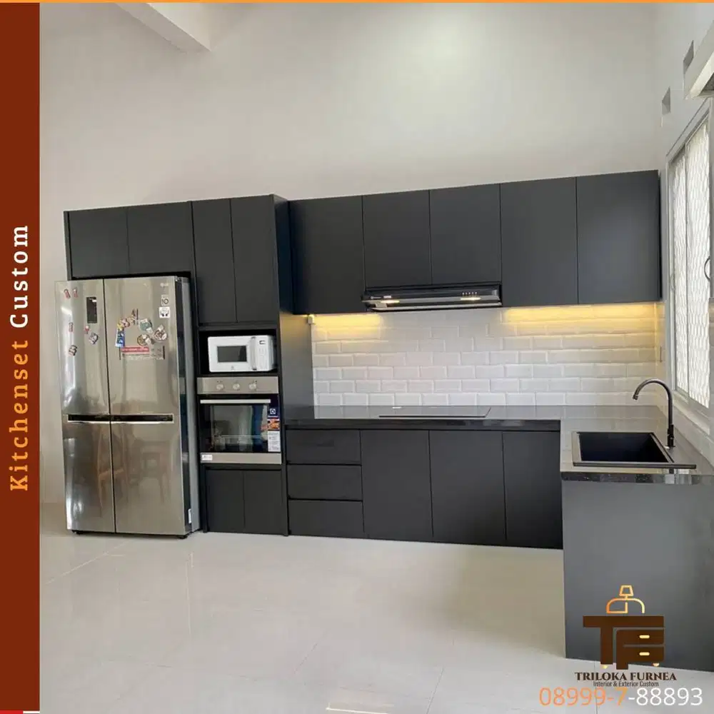 JASA KITCHENSET CUSTOM HARGA MURAH KUALITAS TERBAIK GRATIS DESAIN 3D