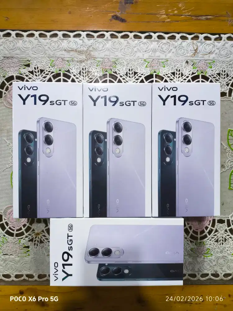 Vivo y19s gt 5G 8/128 baru dan segel murah