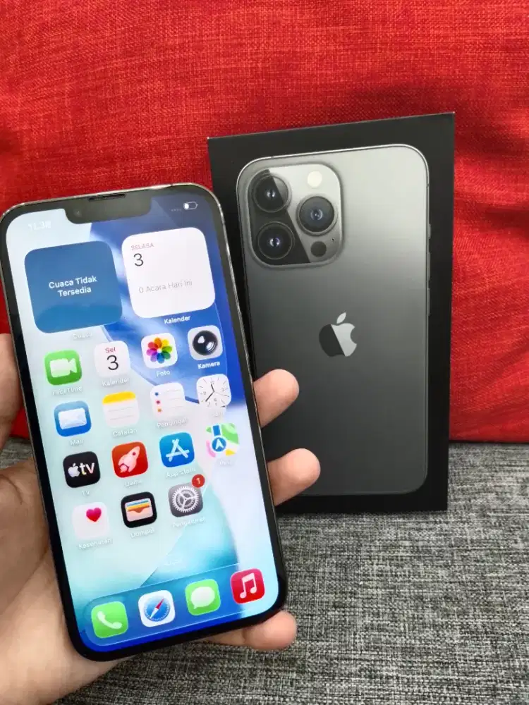 Iphone 13 PRO resmi ibox Fulset ori no minus