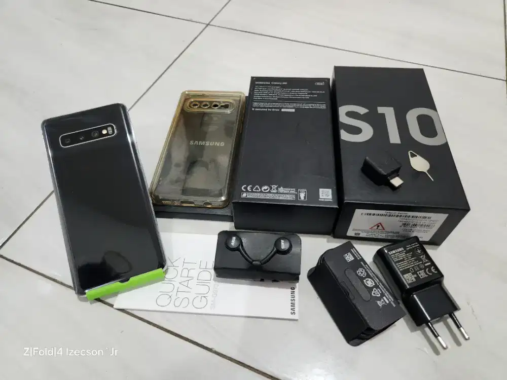Samsung S10 SEIN 8/128 Fullset
90% Mulus, Layar Original, F-Print On