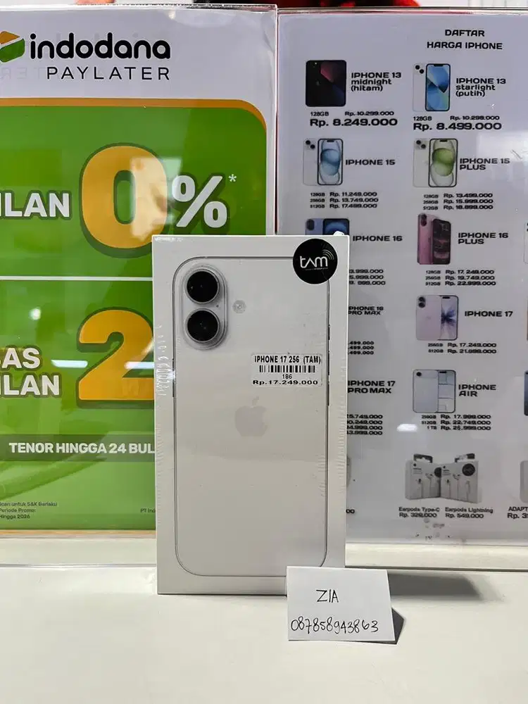 Iphone 17 256gb ATLANTIS DAHSYAT