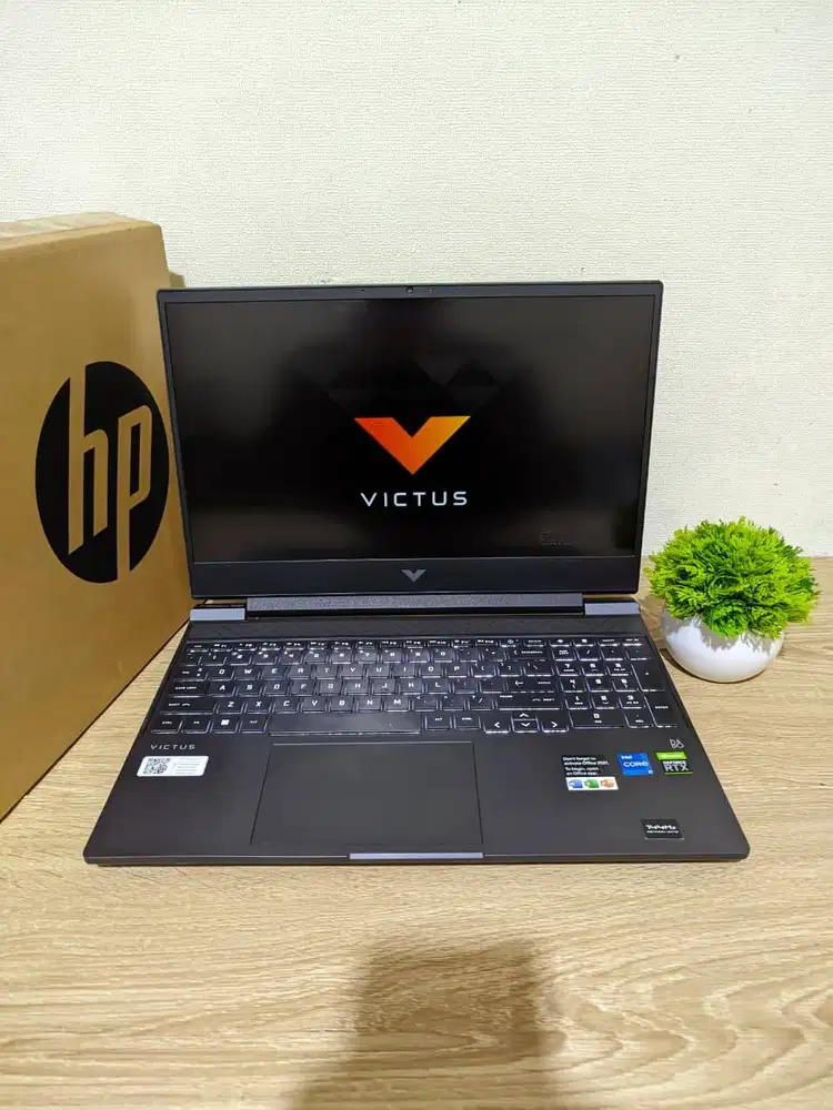LAPTOP GAMING HP VICTUS 15-FA0011TX INTEL CORE I5-12500H RAM 8/512GB
