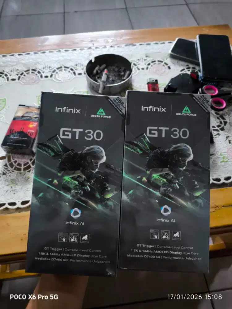 Infinix gt 30 5G 8/256 baru dan segel murah